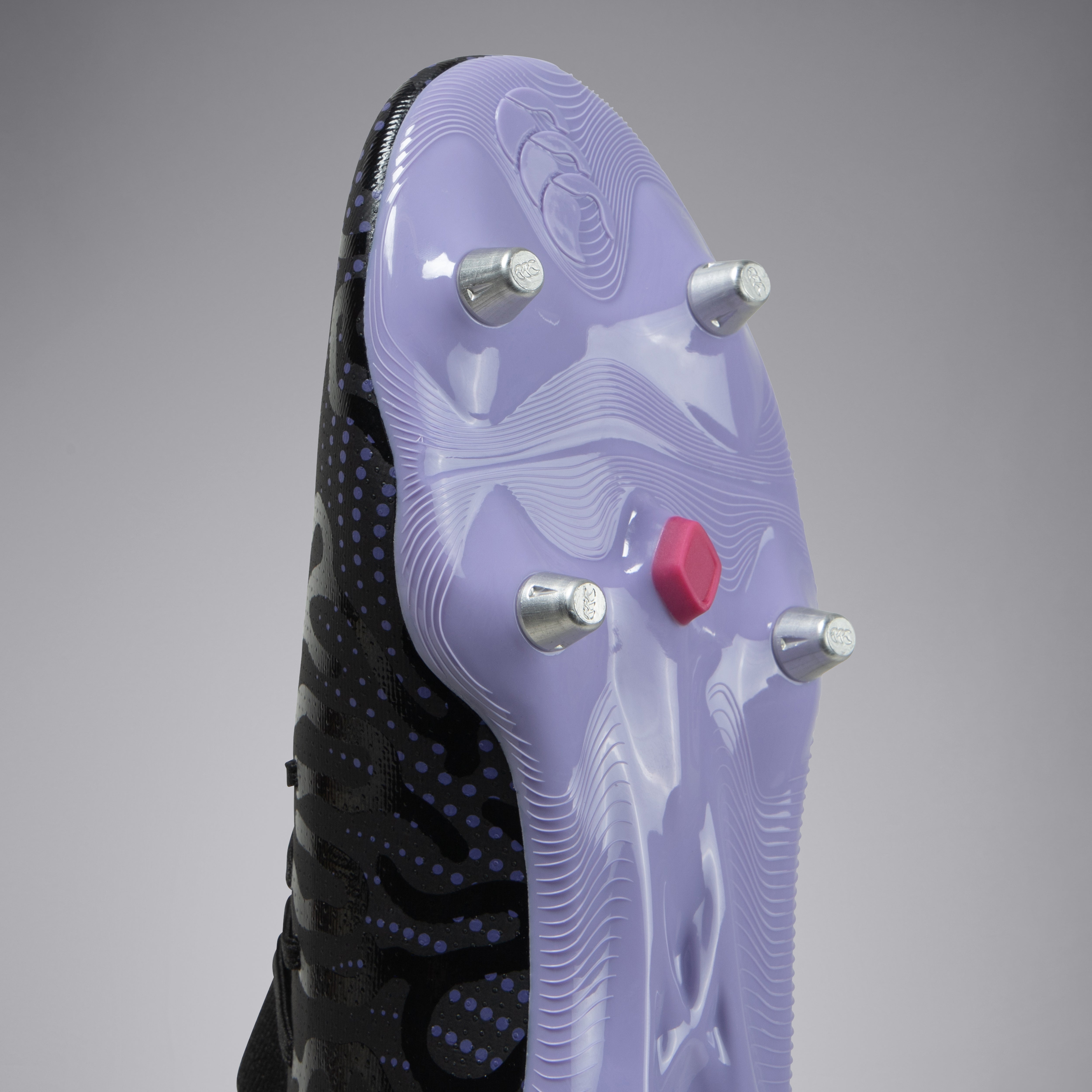 Adult Unisex Speed Infinite Pro Soft Ground Boots Black/Purple