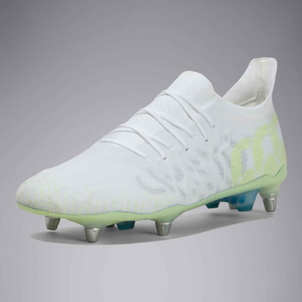 Adult Unisex Speed Infinite Elite Soft Ground Boots White/Yellow