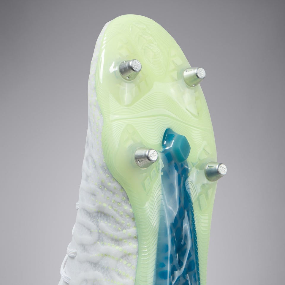 Adult Unisex Speed Infinite Elite Soft Ground Boots White/Yellow