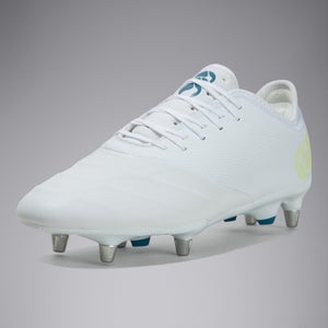 Adult Unisex Phoenix Genesis Pro Soft Ground Boots White/Yellow