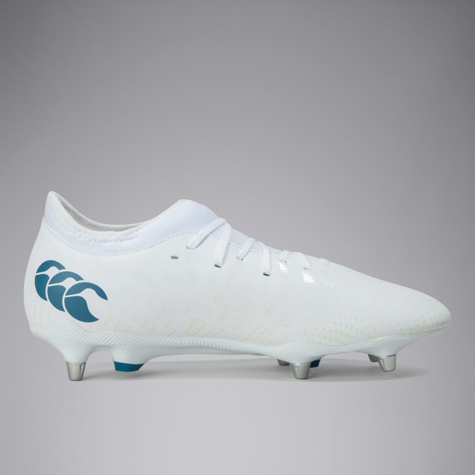 Adult Unisex Speed Infinite Team Soft Ground Boots White/Yellow