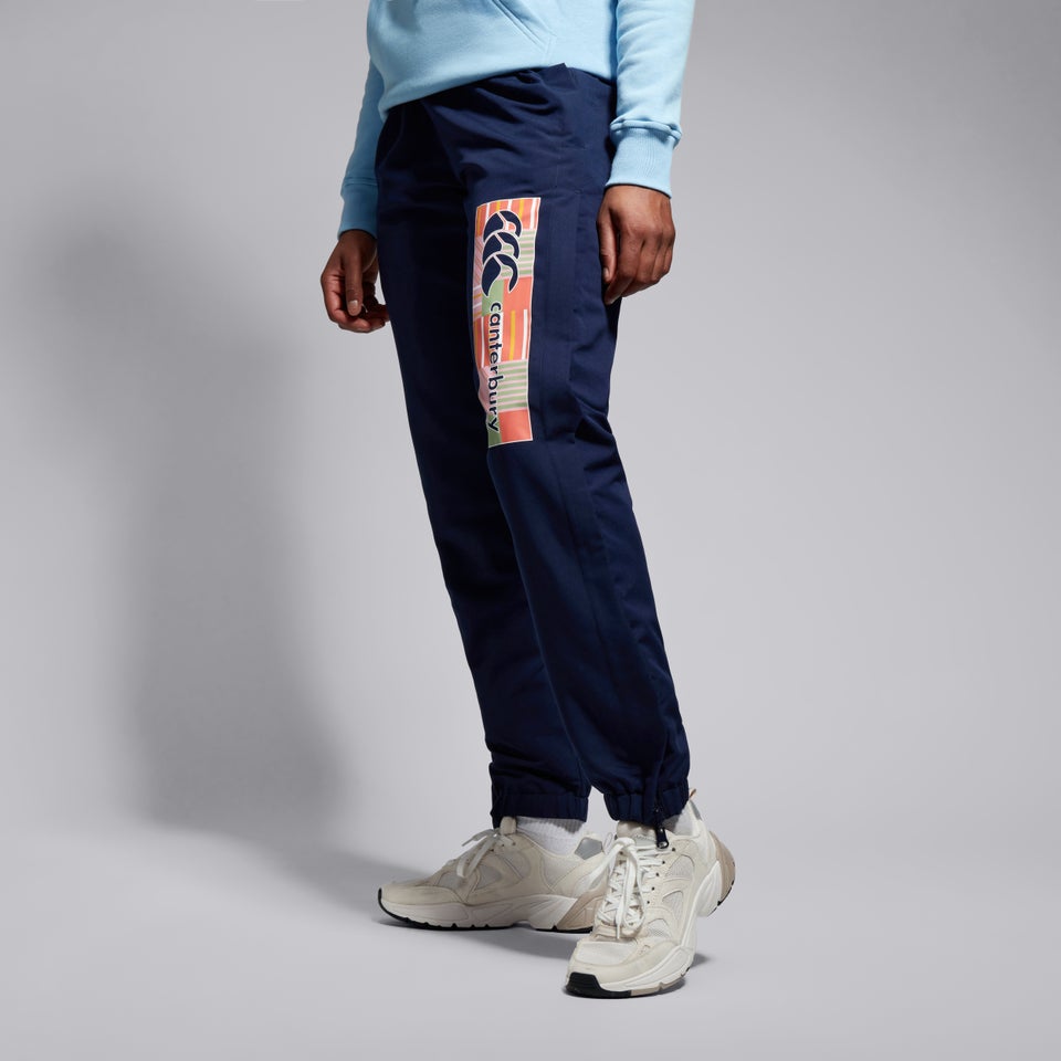 Womens Uglies Tapered Cuff Stadium Pant Navy