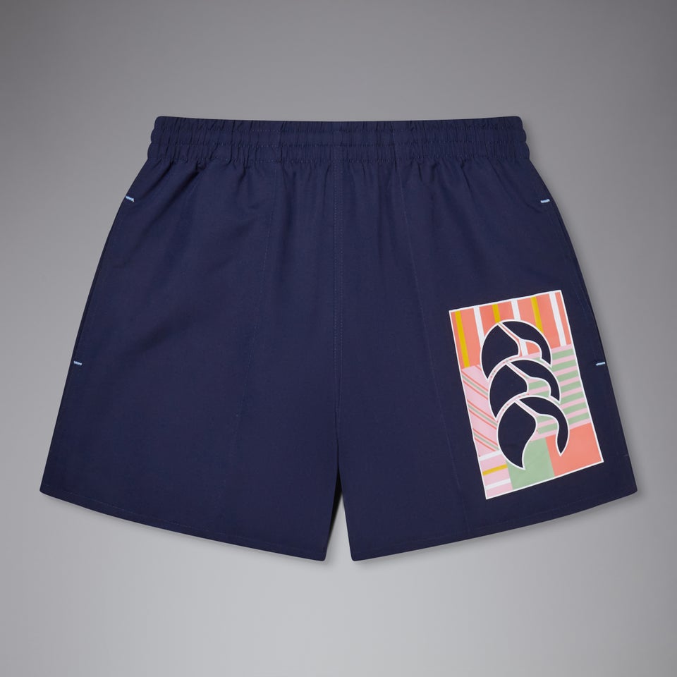 Womens Uglies Tactic 5" Shorts Navy