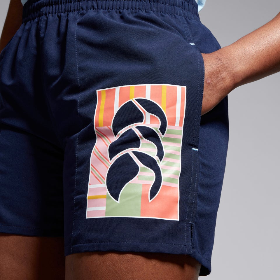 Womens Uglies Tactic 5" Shorts Navy