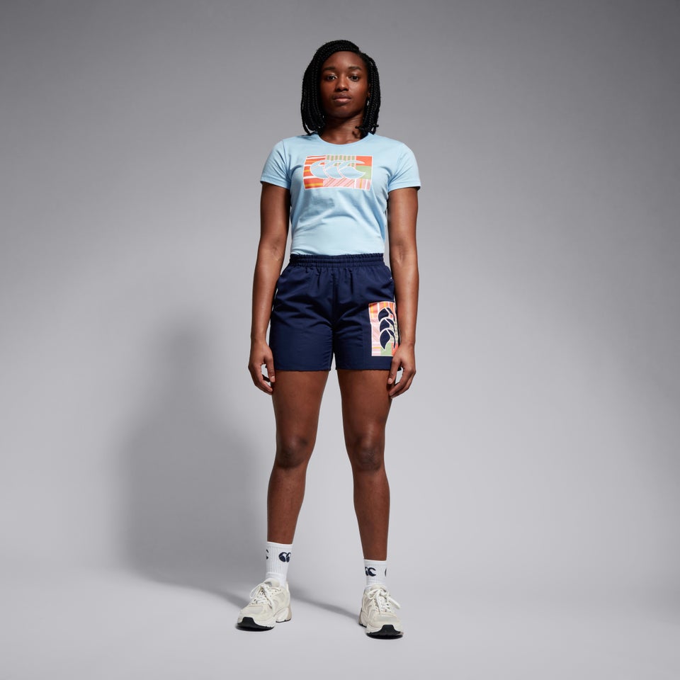 Womens Uglies Tactic 5" Shorts Navy