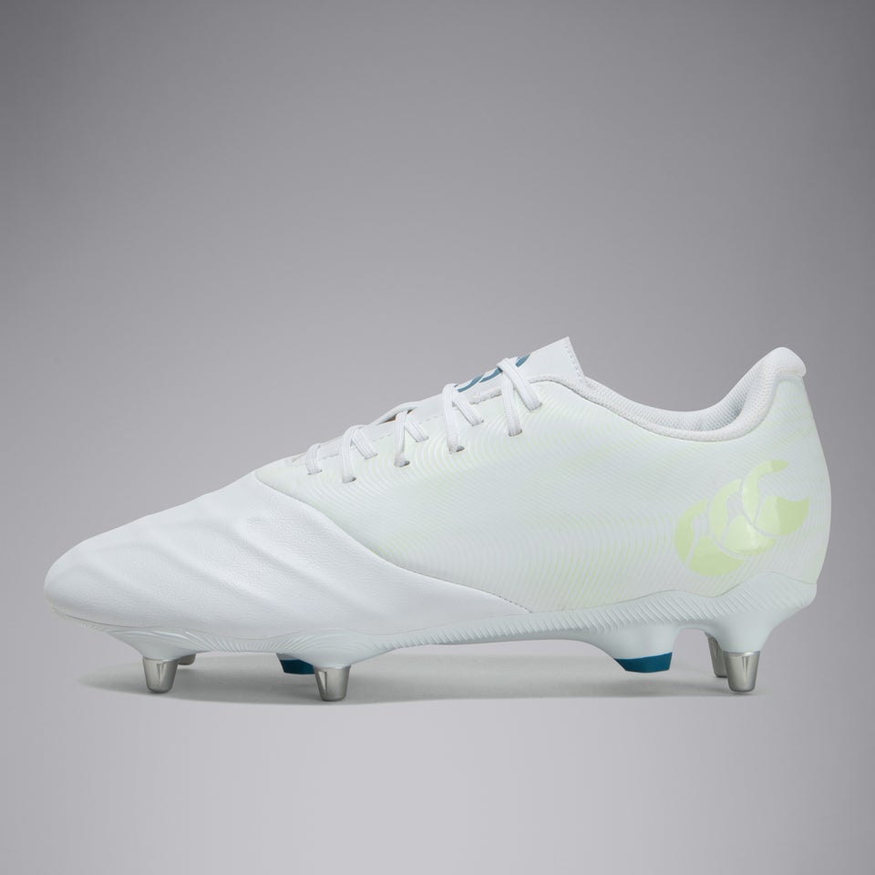 Adult Unisex Phoenix Genesis Team Soft Ground Boots White/Yellow