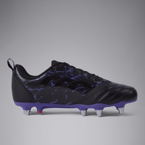 Adult Unisex Stampede Team Soft Ground Boots Black/Purple