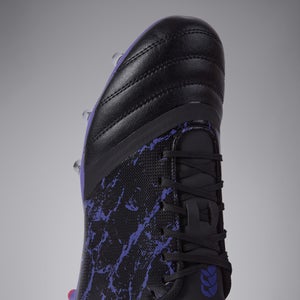 Adult Unisex Stampede Team Soft Ground Boots Black/Purple