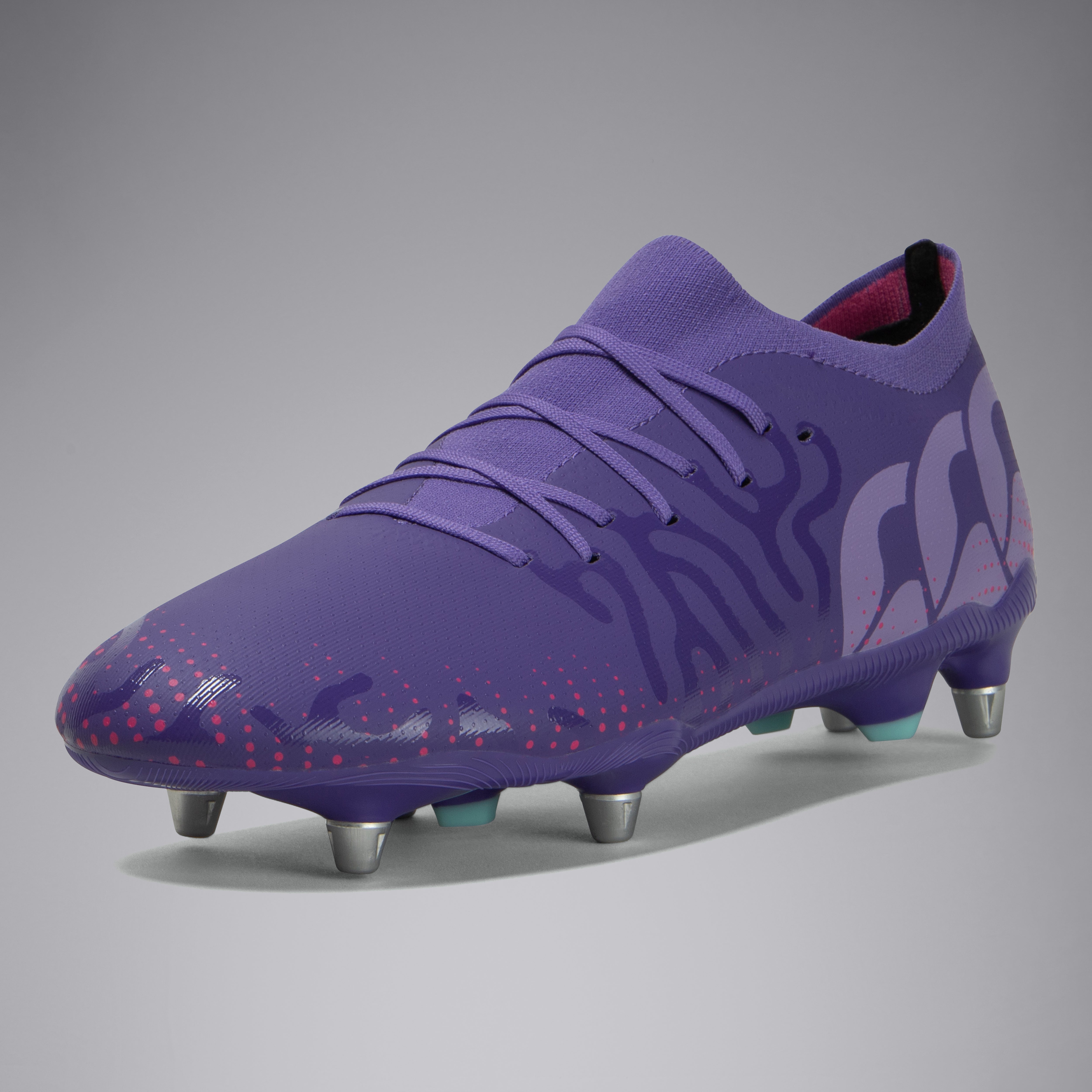 Adult Unisex Speed Infinite Pro Soft Ground Boots Purple | Canterbury