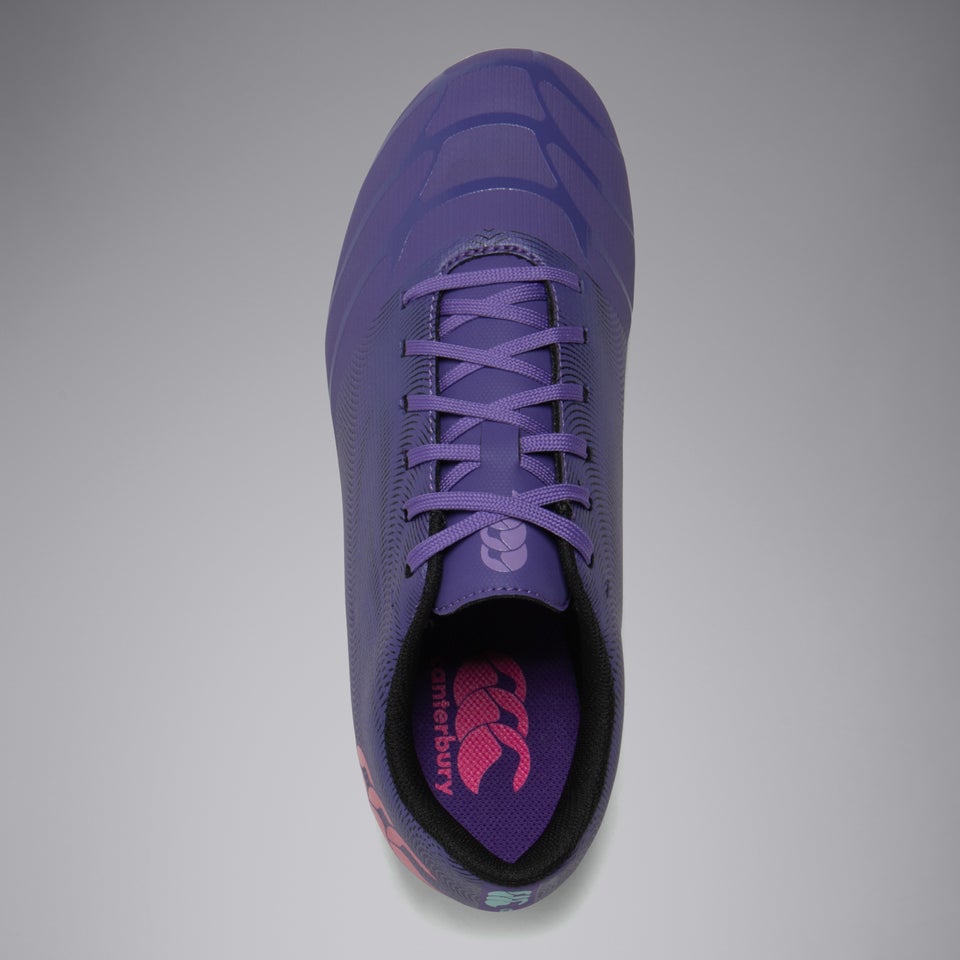 Junior Unisex Phoenix Genesis Team Soft Ground Boots Purple