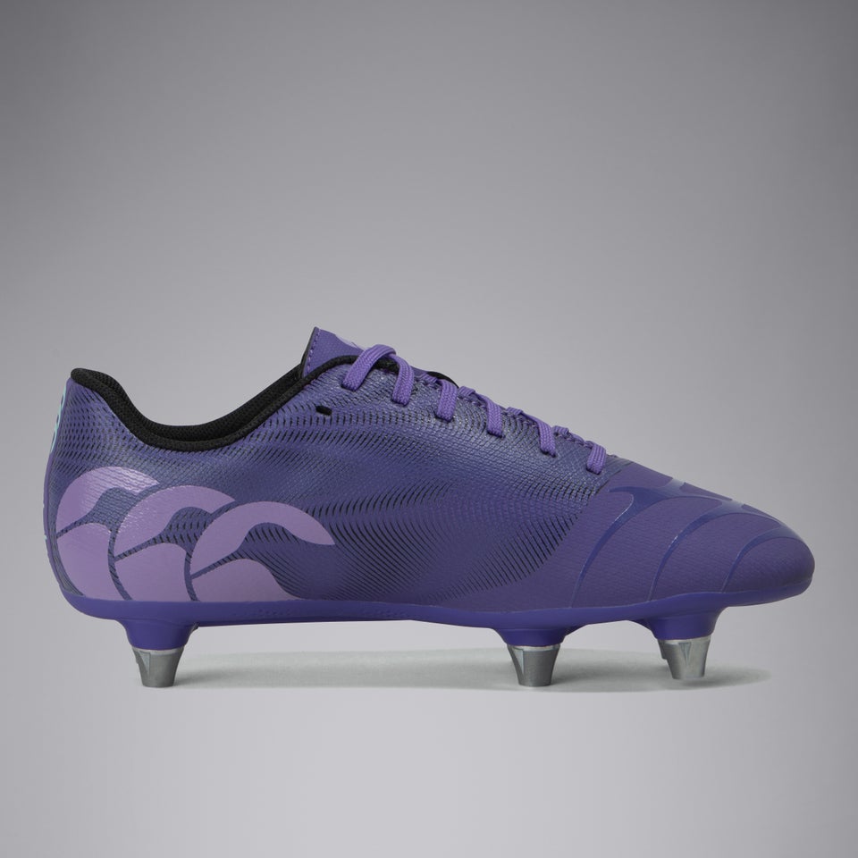 Junior Unisex Phoenix Genesis Team Soft Ground Boots Purple