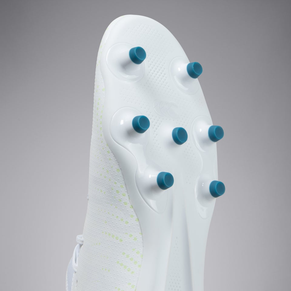 Adult Unisex Speed Infinite Team Firm Ground Boots White/Yellow