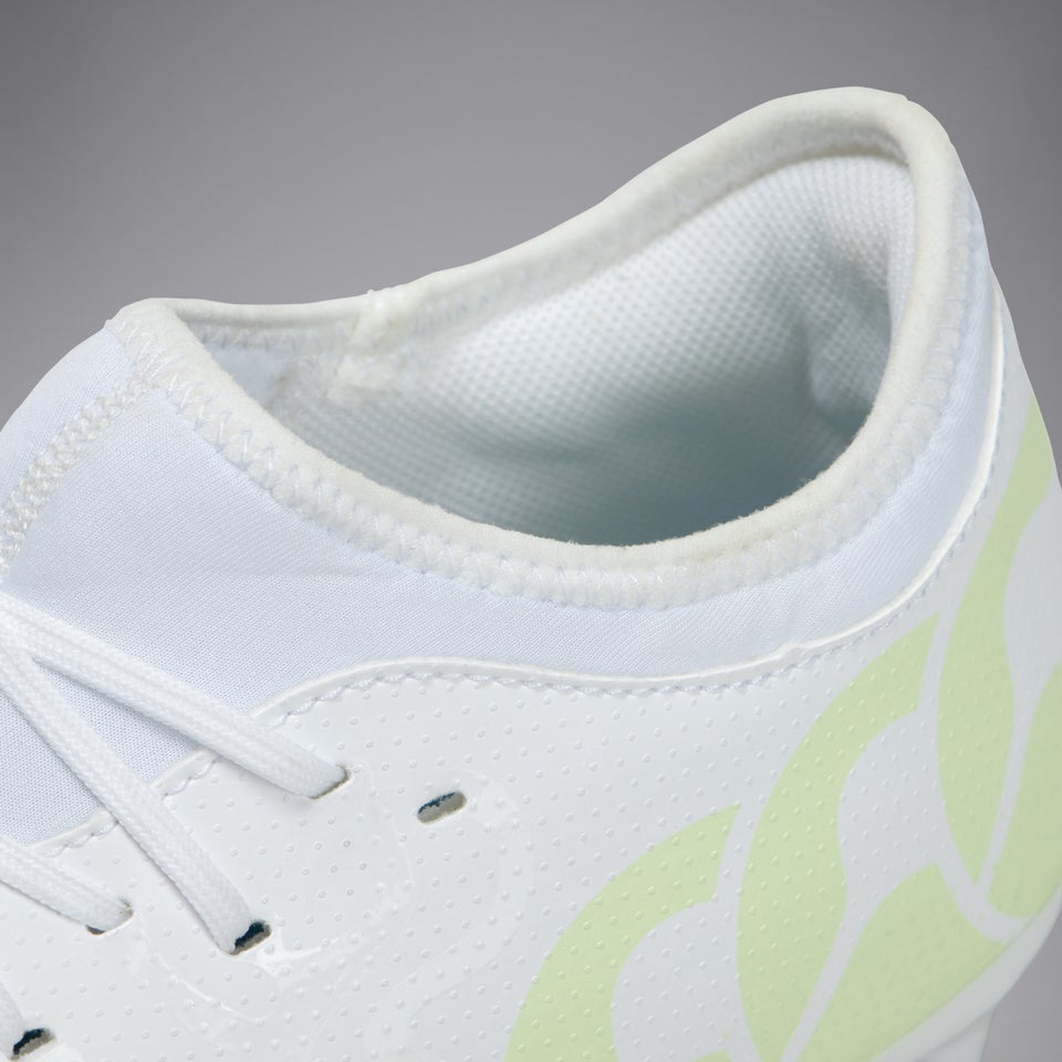 Adult Unisex Speed Infinite Team Firm Ground Boots White/Yellow