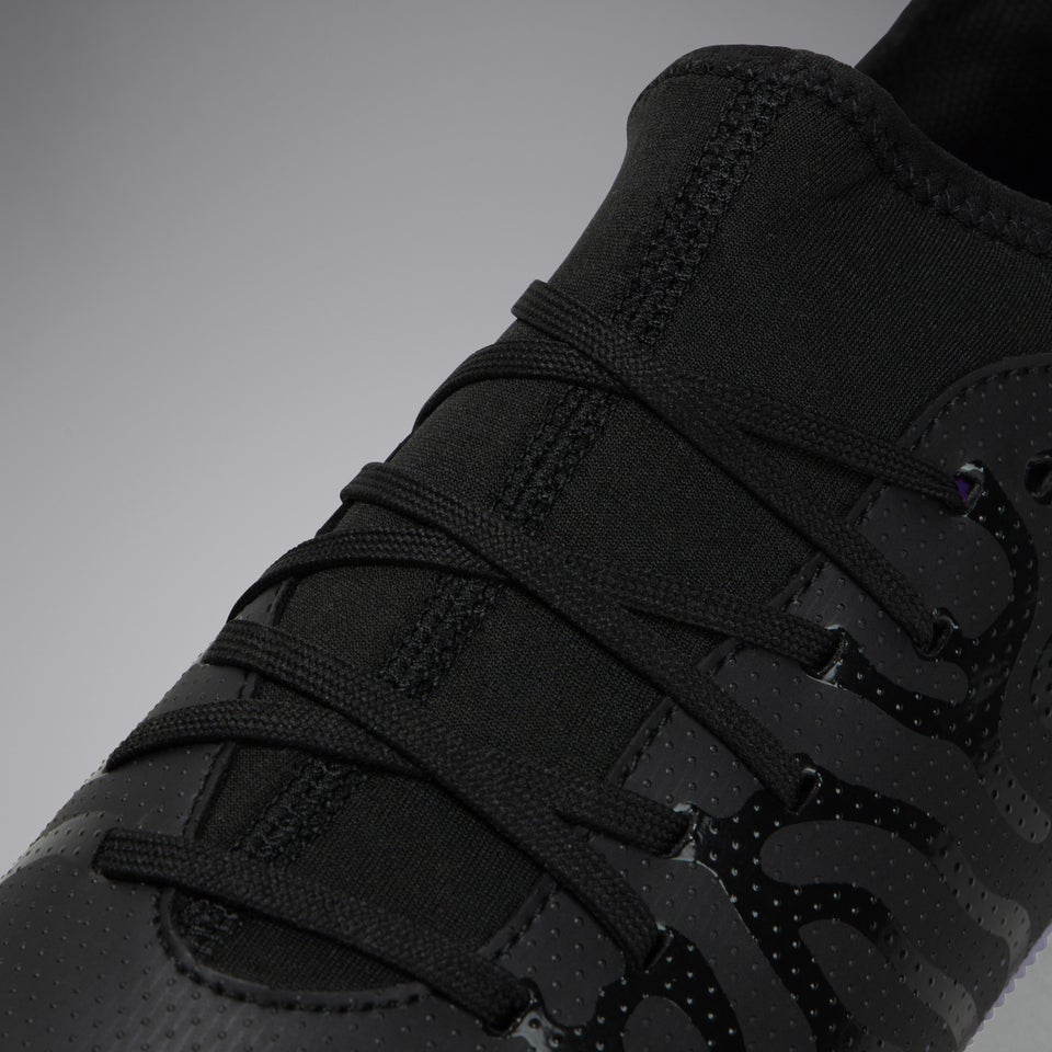 Adult Unisex Speed Infinite Team Soft Ground Boots Black/Purple