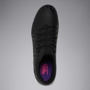 Adult Unisex Speed Infinite Team Soft Ground Boots Black/Purple