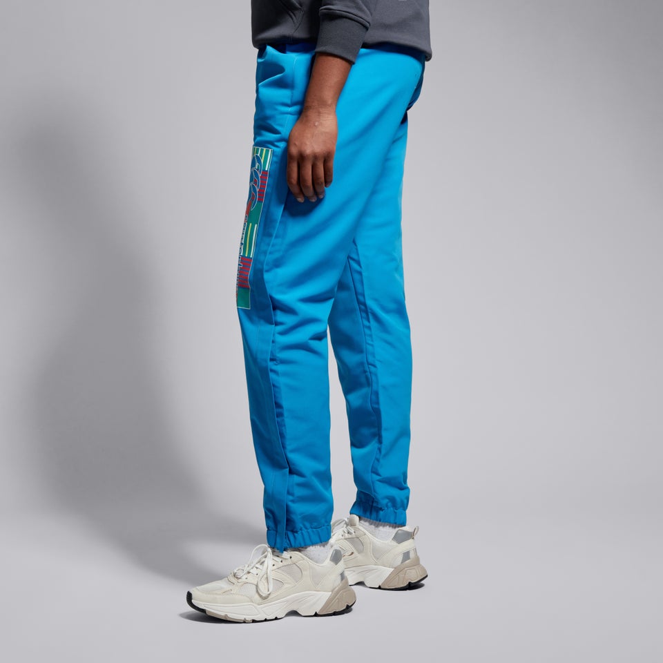 Womens Uglies Tapered Cuff Stadium Pant Blue