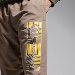 Mens Uglies Tapered Cuff Stadium Pant Brown