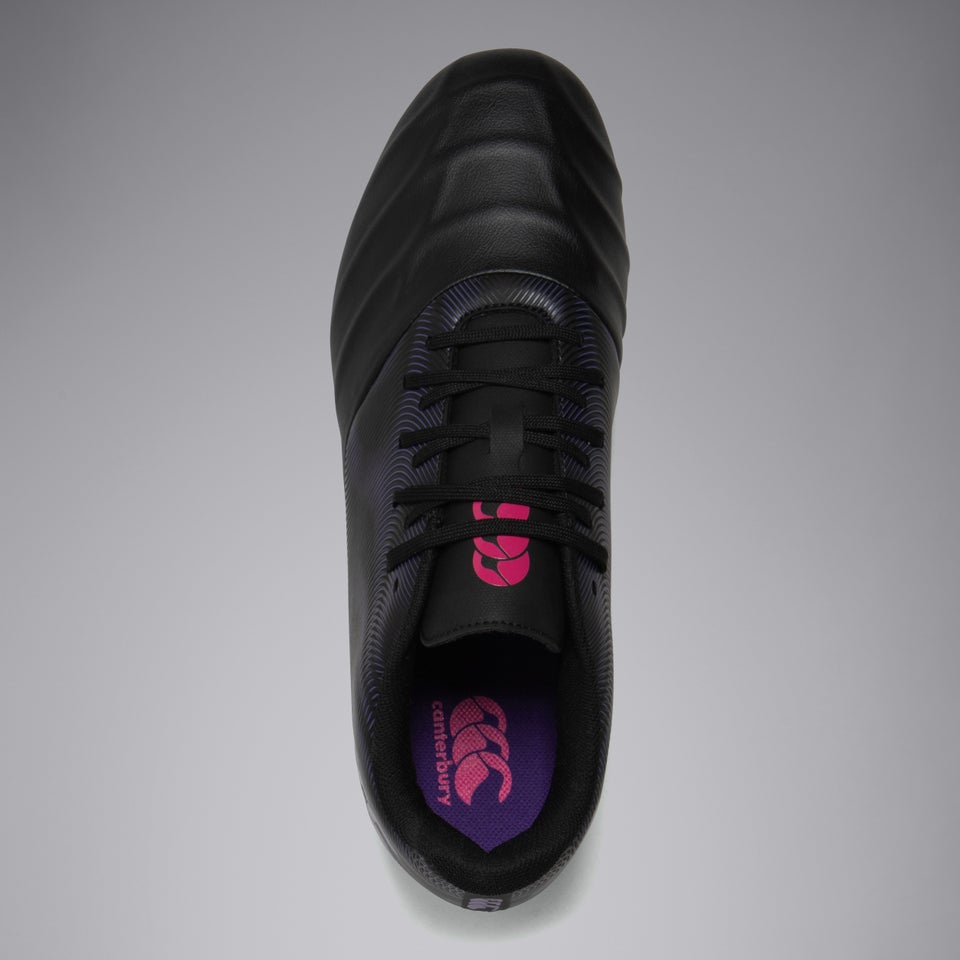 Adult Unisex Phoenix Genesis Team Firm Ground Boots Black/Purple