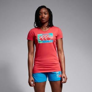 CANTERBURY UGLIES SS T-SHIRT AF RED - 8