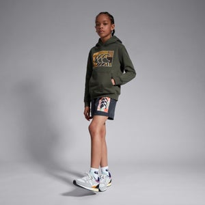 JUNIOR UNISEX UGLIES TACTIC 4.5" SHORTS OLIVE - AGE 12