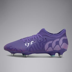 ADULT UNISEX SPEED INFINITE TEAM SOFT GROUND BOOTS PURPLE - 15