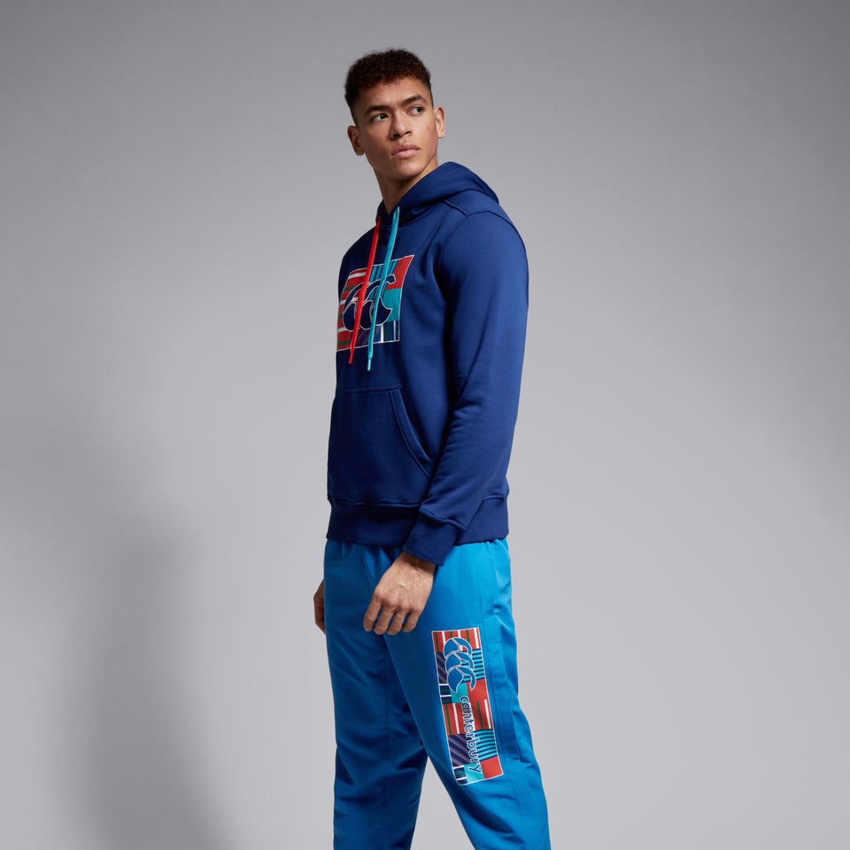 Mens Uglies Overhead Hoody Blue