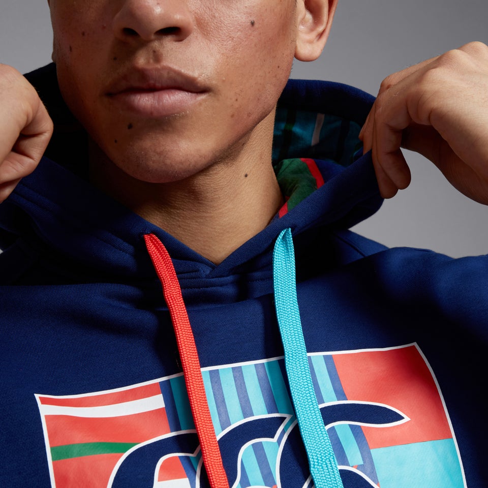 Mens Uglies Overhead Hoody Blue