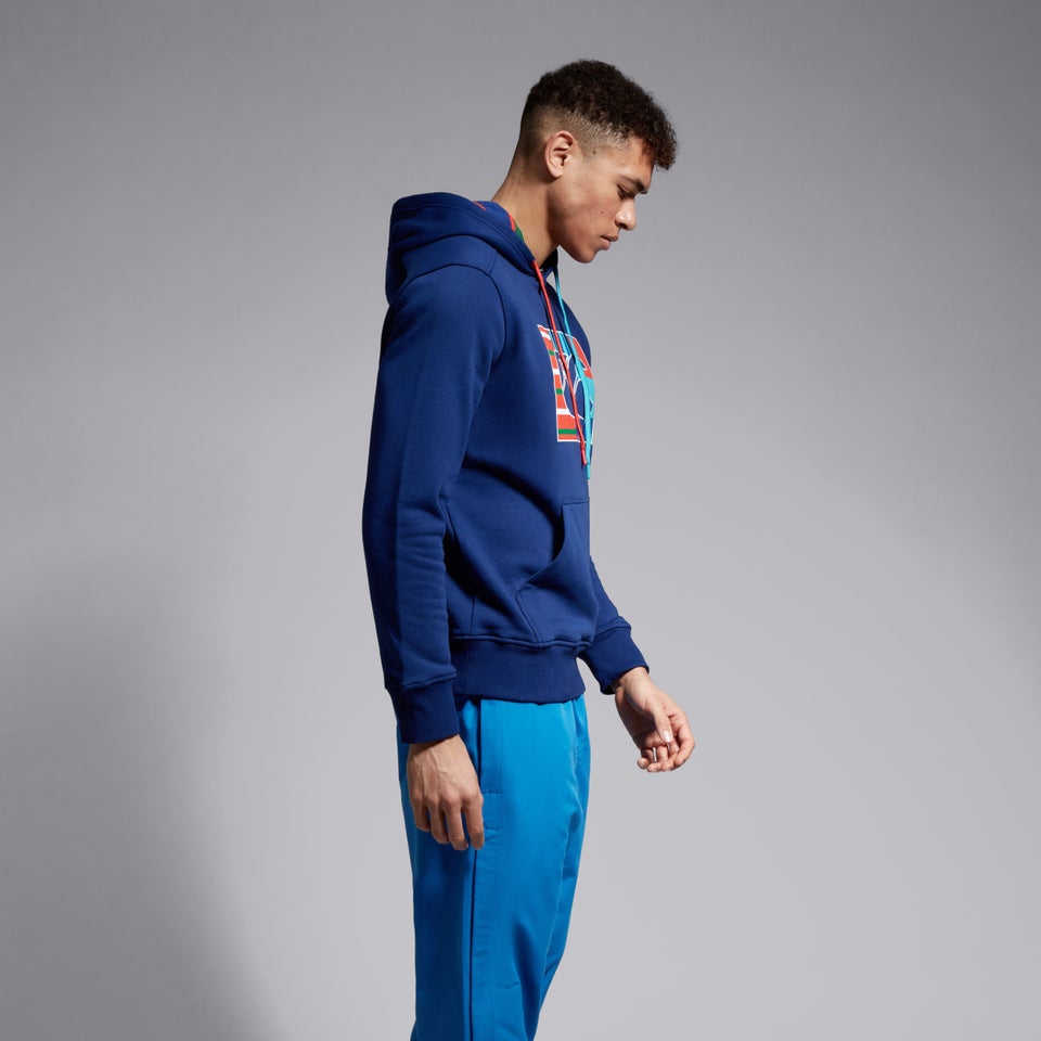 Mens Uglies Overhead Hoody Blue