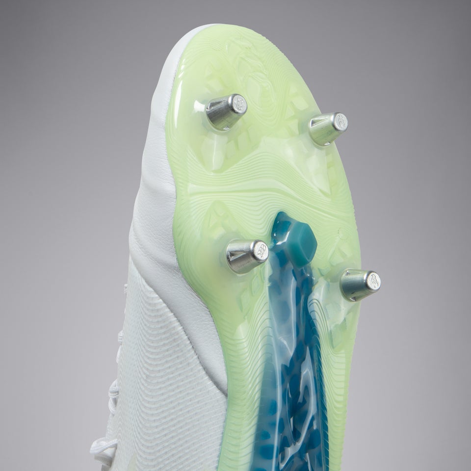 Adult Unisex Phoenix Genesis Elite Soft Ground Boots White/Yellow