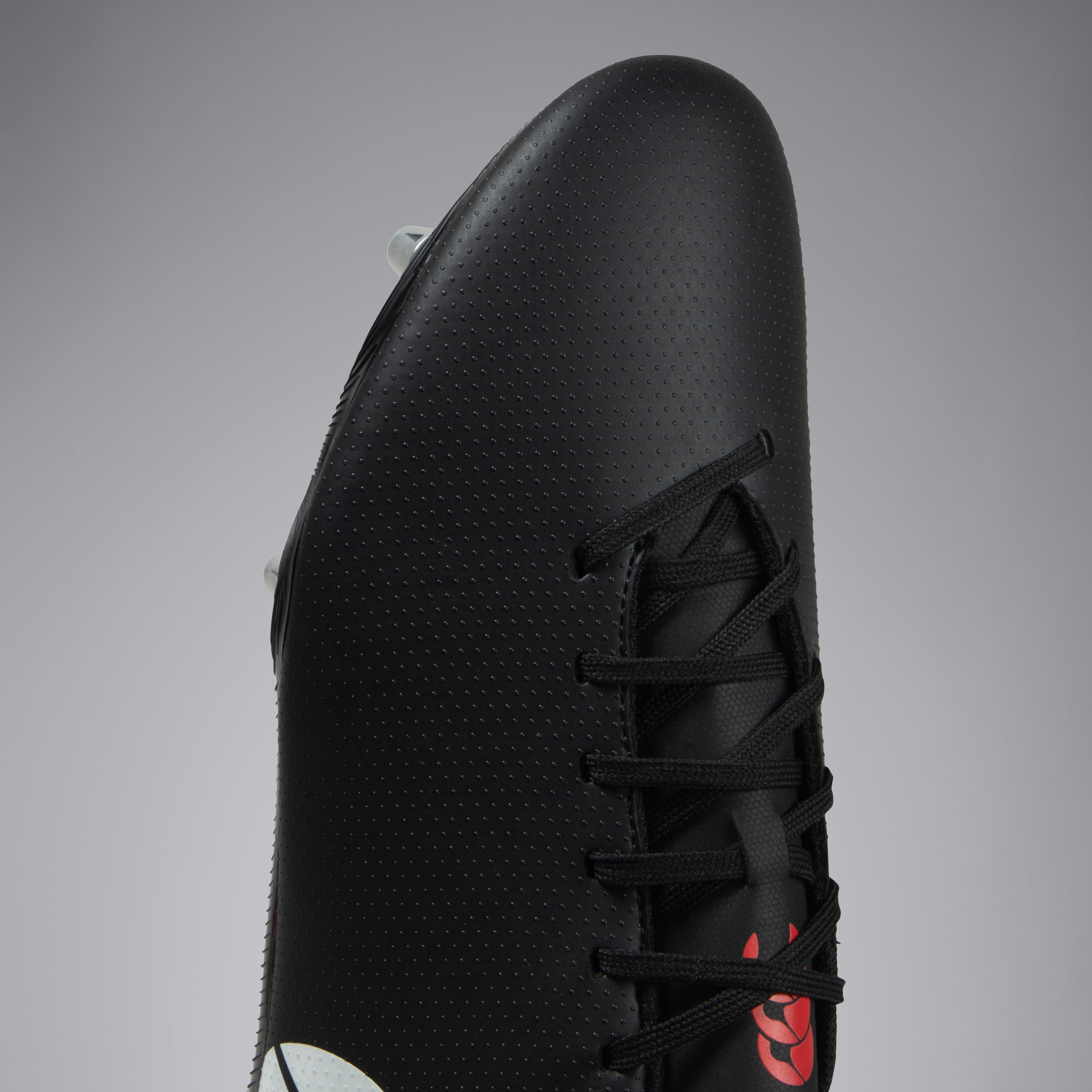 Adult Unisex Speed Raze Soft Ground Boots Black/White | Canterbury