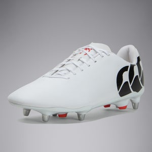 Adult Unisex Speed Raze Soft Ground Boots Black/Red/White