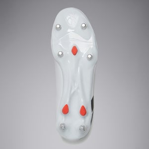 Adult Unisex Speed Raze Soft Ground Boots Black/Red/White