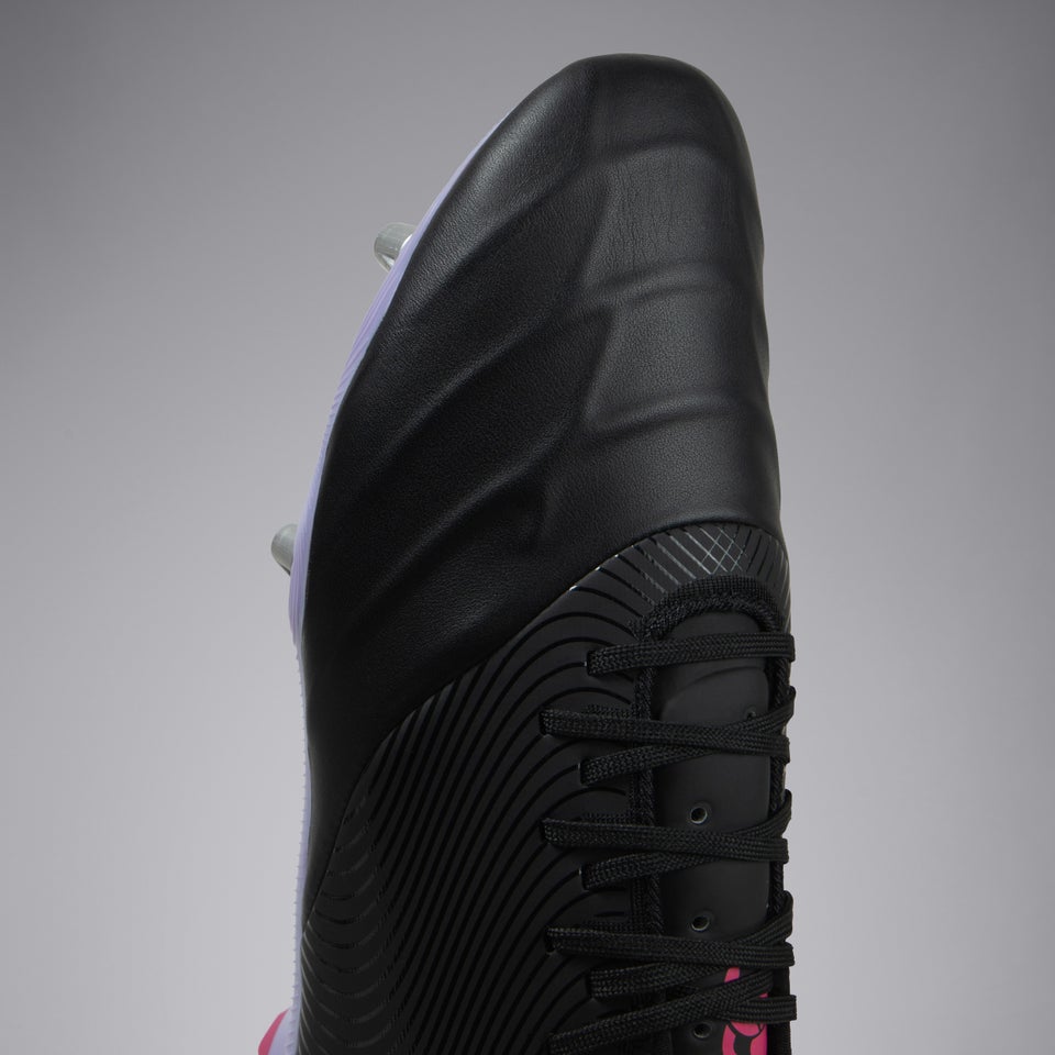 Adult Unisex Phoenix Genesis Pro Soft Ground Boots Black/Purple