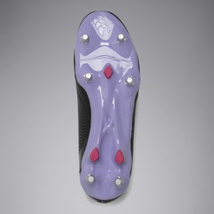 Adult Unisex Phoenix Genesis Pro Soft Ground Boots Black/Purple