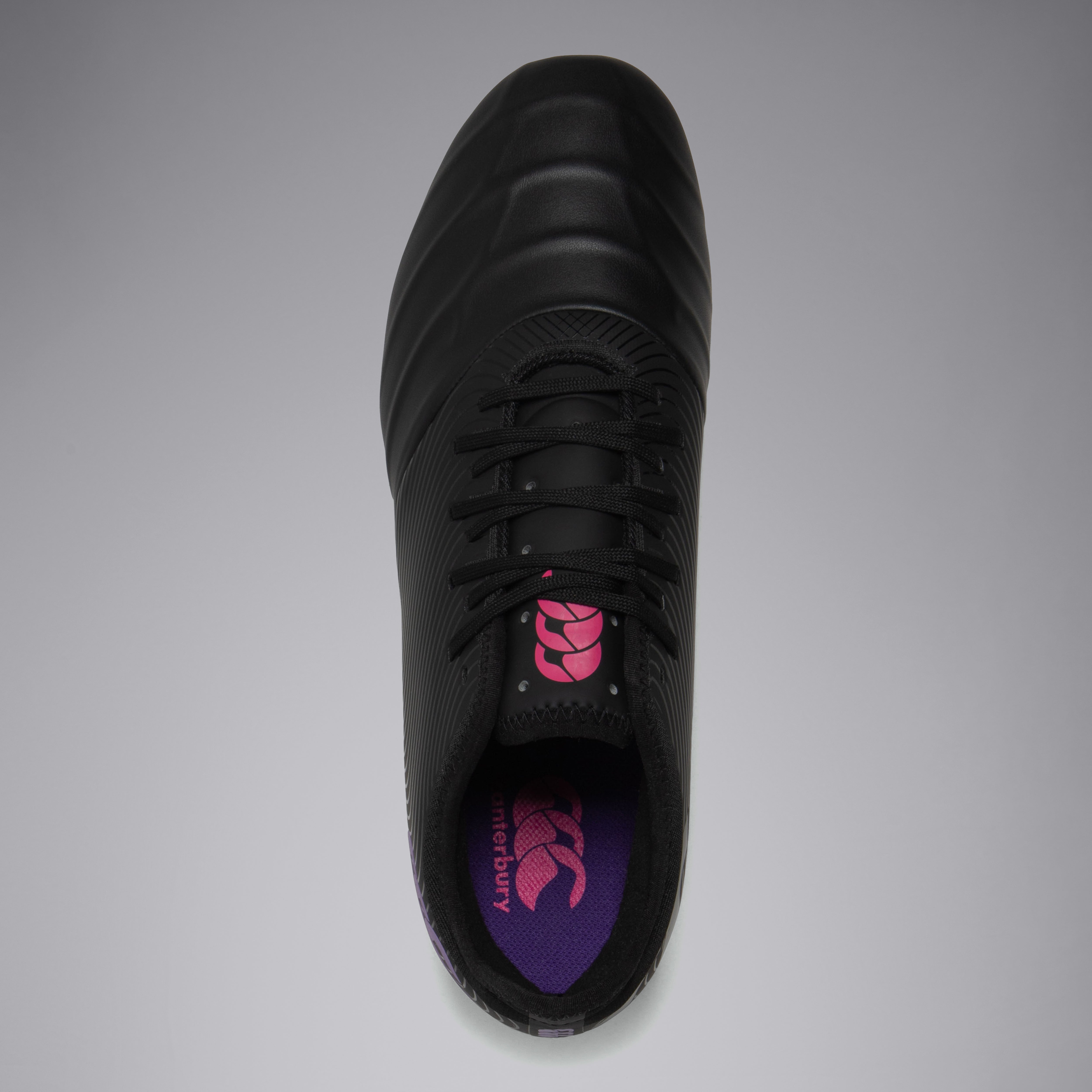 Adult Unisex Phoenix Genesis Pro Soft Ground Boots Black/Purple