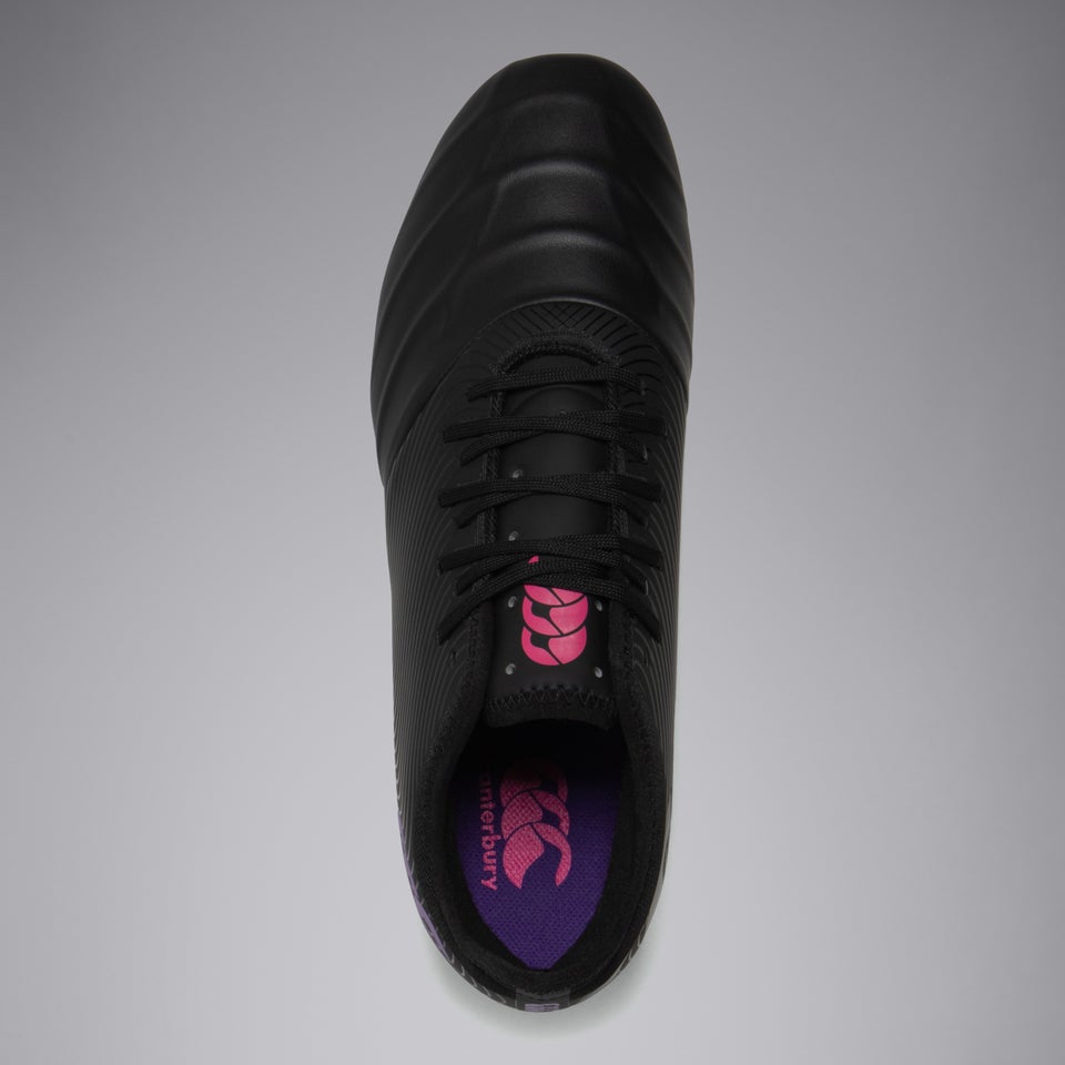 Adult Unisex Phoenix Genesis Pro Soft Ground Boots Black/Purple