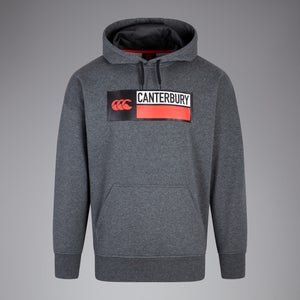 Mens Oversize Hoody Grey Marl