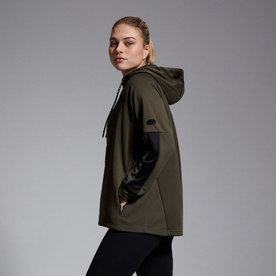 CANTERBURY OH ZIP TRAINING HOODY AF GREEN