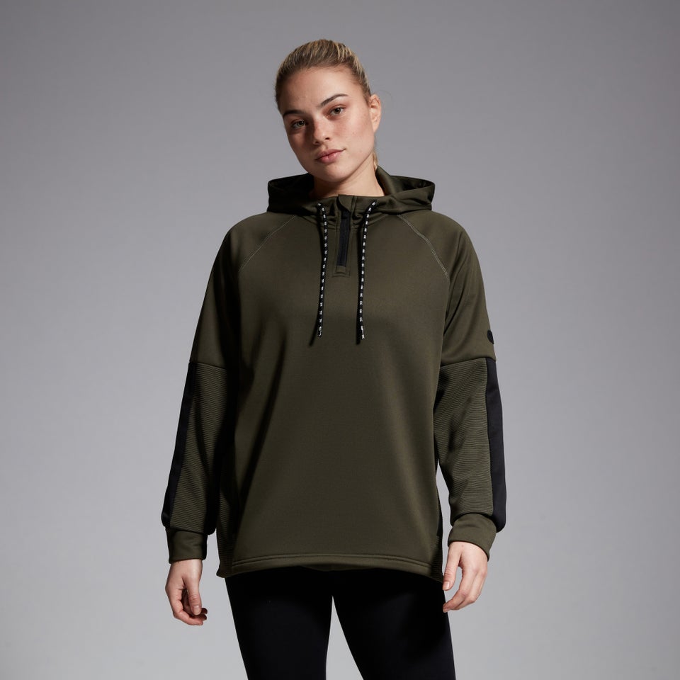 CANTERBURY OH ZIP TRAINING HOODY AF GREEN