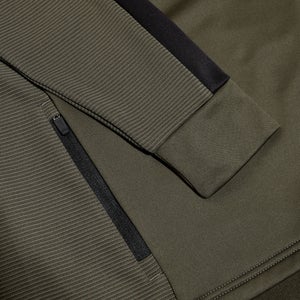 Womens Overhead 1/4 Zip Training Hoody Green