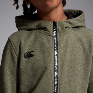 CANTERBURY FZ PRINTED HOODY JU GREEN