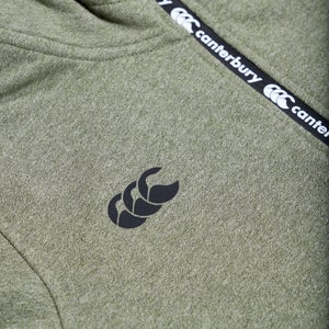 CANTERBURY FZ PRINTED HOODY JU GREEN