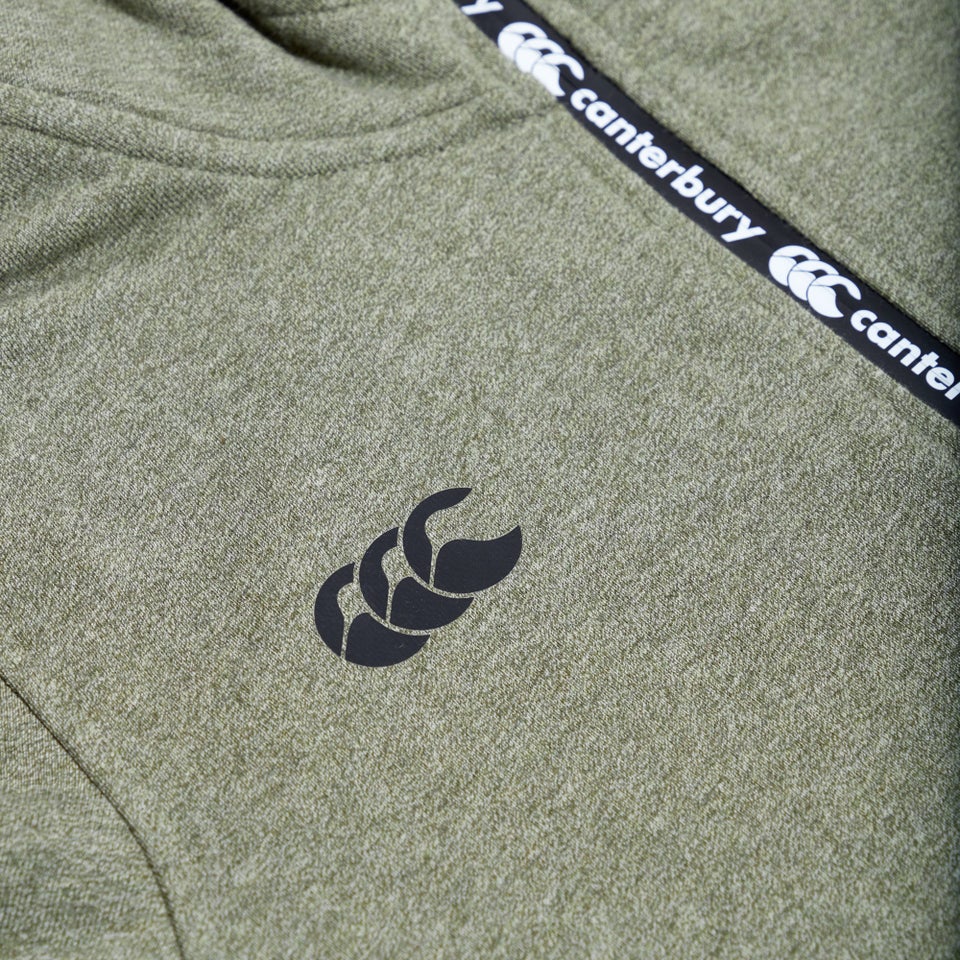 CANTERBURY FZ PRINTED HOODY JU GREEN