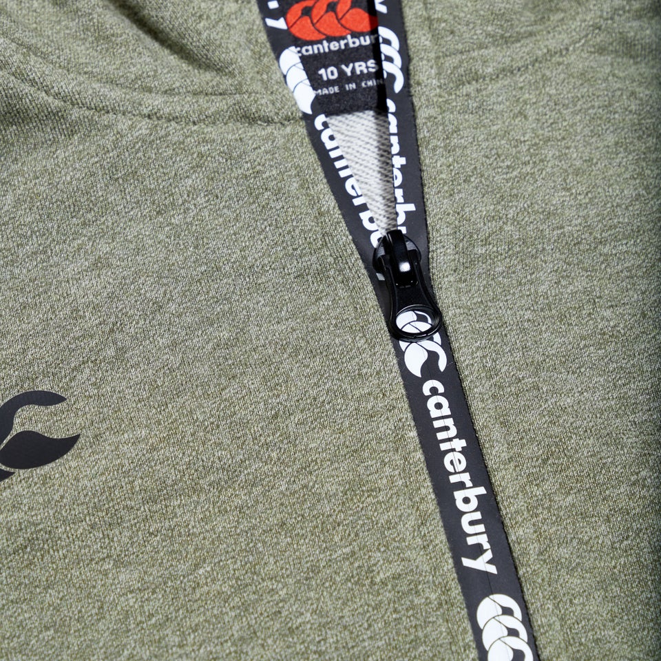 CANTERBURY FZ PRINTED HOODY JU GREEN