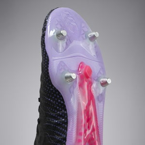 Adult Unisex Speed Infinite Elite Soft Ground Boots Black/Purple