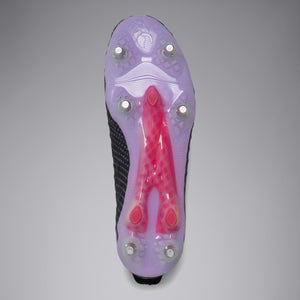 Adult Unisex Speed Infinite Elite Soft Ground Boots Black/Purple