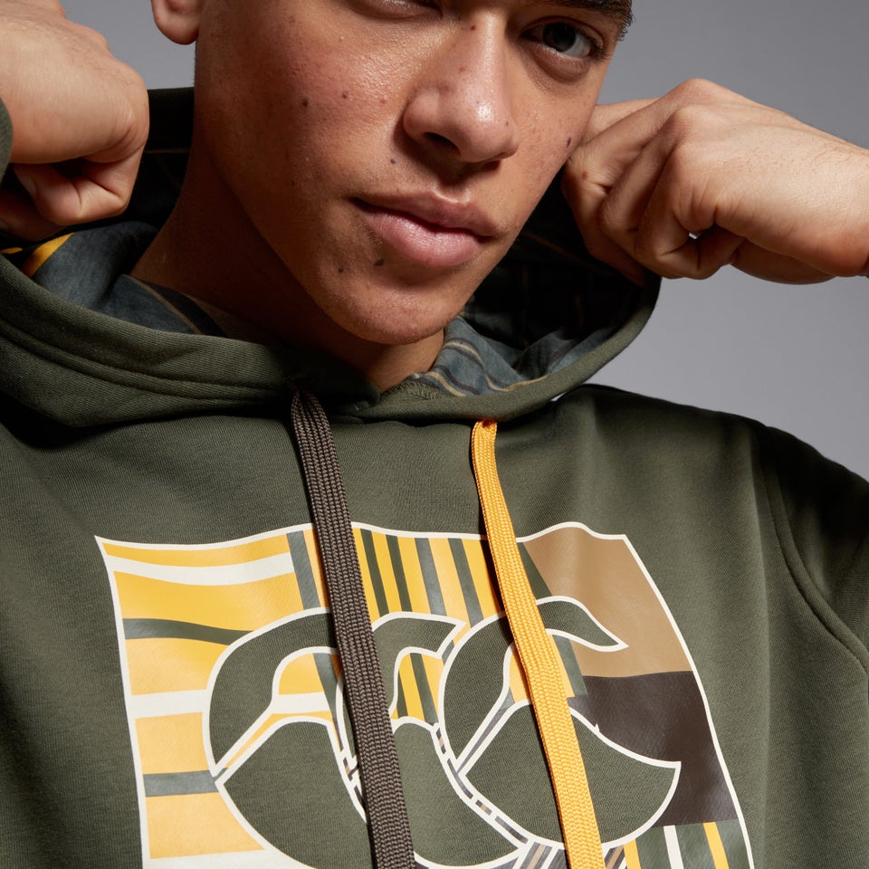 Mens Uglies Overhead Hoody Green