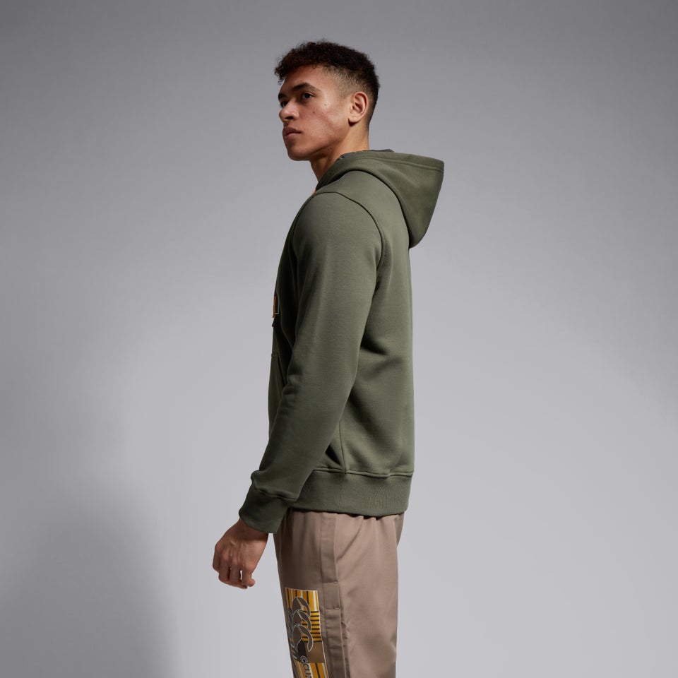 Mens Uglies Overhead Hoody Green
