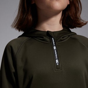 Junior Unisex Overhead Training Hoody Green