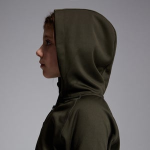 Junior Unisex Overhead Training Hoody Green